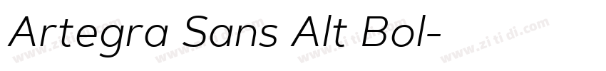 Artegra Sans Alt Bol字体转换 Artegra Sans Alt Bol字体转换